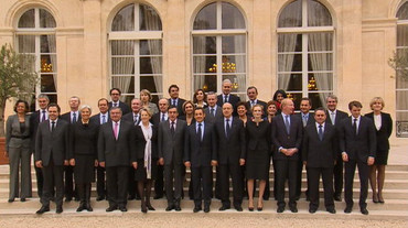 Photo de famille du gouvernement Fillon III