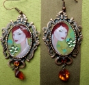 Boucles d'oreilles retro camay ' Vivaldi'