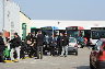 - Des salariés des Courriers d'Ile-de-France ont cessé le travail après le caillassage de 3 bus à Tremblay (15 avril 2010) - AFP / Miguel Medina -