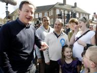 - Le conservateur David Cameron en campagne le 10 avril 2010 - AFP - POOL - Kirsty Wigglesworth  -