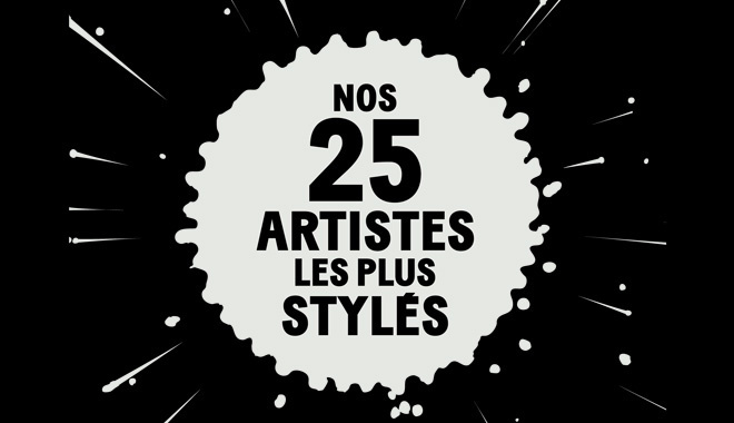25 artistes
