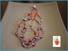 Collier 3 rangs Arlequin