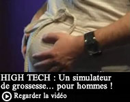HIGH TECH : Un simulateur  de grossesse... pour hommes !©DR