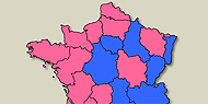 La carte de France des résultats