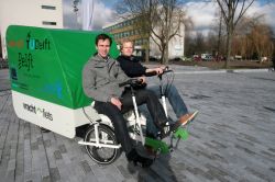 Delftse vrachtfiets actief
