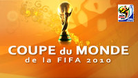 Retrouvez les toutes dernières vidéos de la Coupe du monde de football 2010.